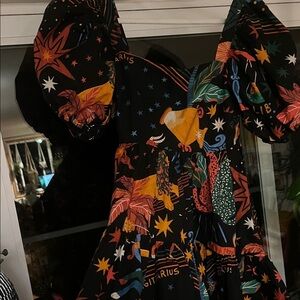Colorful FARM rio Zodiac Print Dress (100% sales to charity)